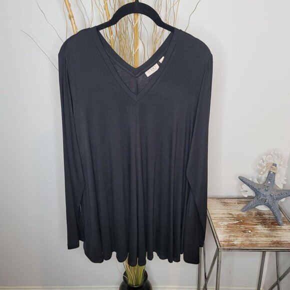 LOGO By Lori Goldstein Tunic Womens Medium - Picture 1 of 5